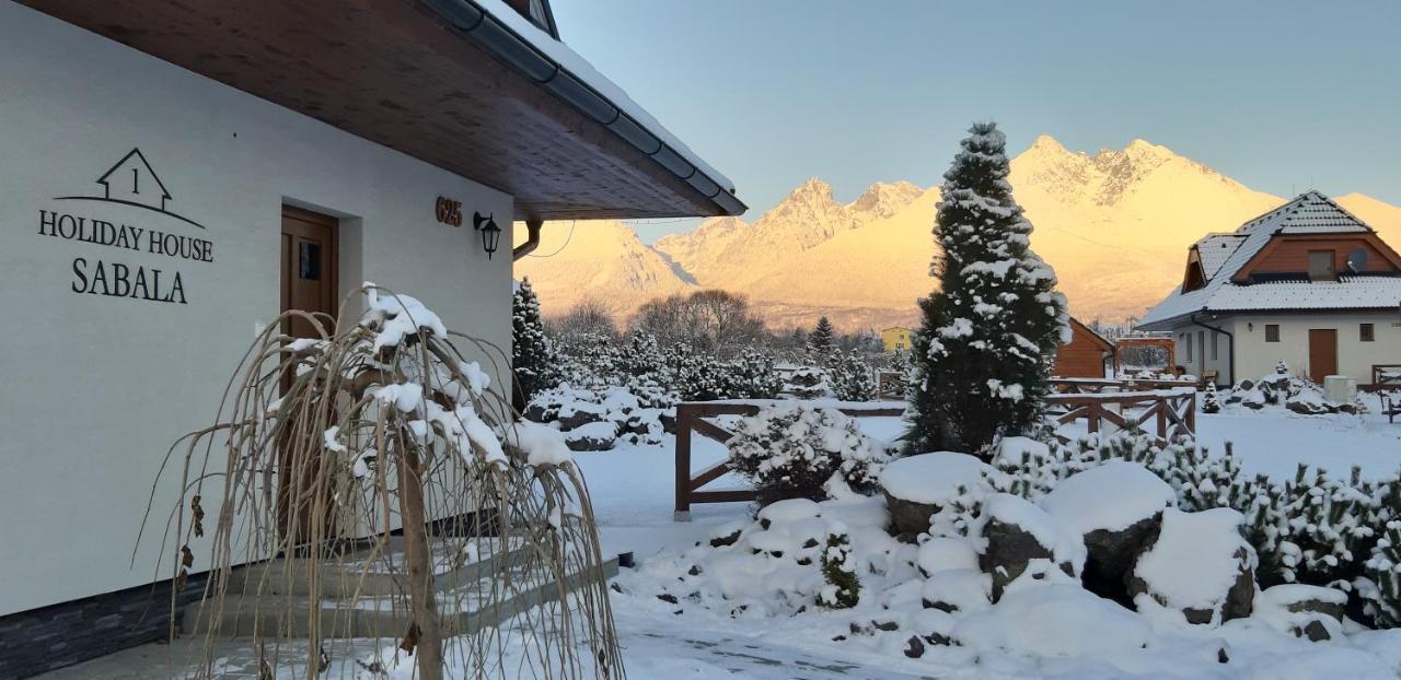 Holiday House Sabala 1 Stará Lesná Zewnętrze zdjęcie